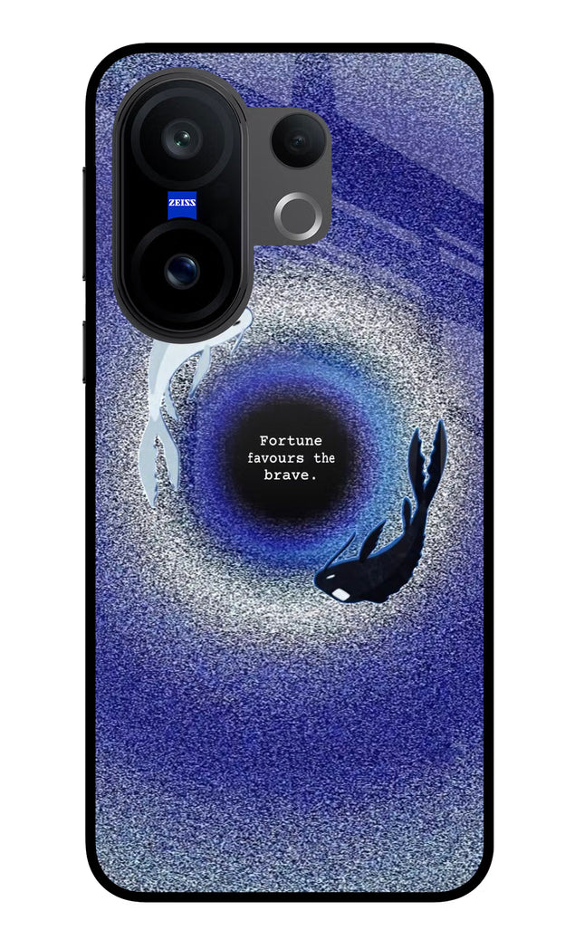 Dark Koi Vivo X200 FE Glass Case