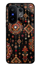 Boho Noir Vivo X200 FE Glass Case