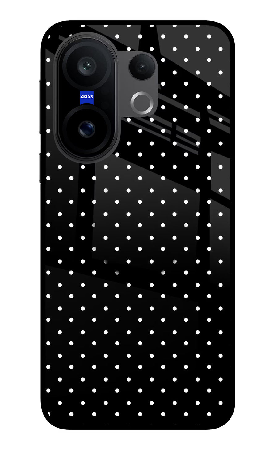 White Dots Vivo X200 FE Pop Case, Glass case