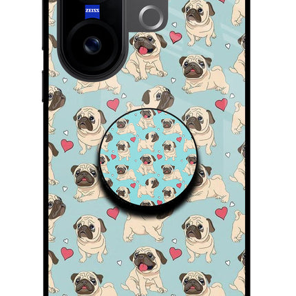 Pug Dog Vivo X200 FE Pop Case by Casekaro