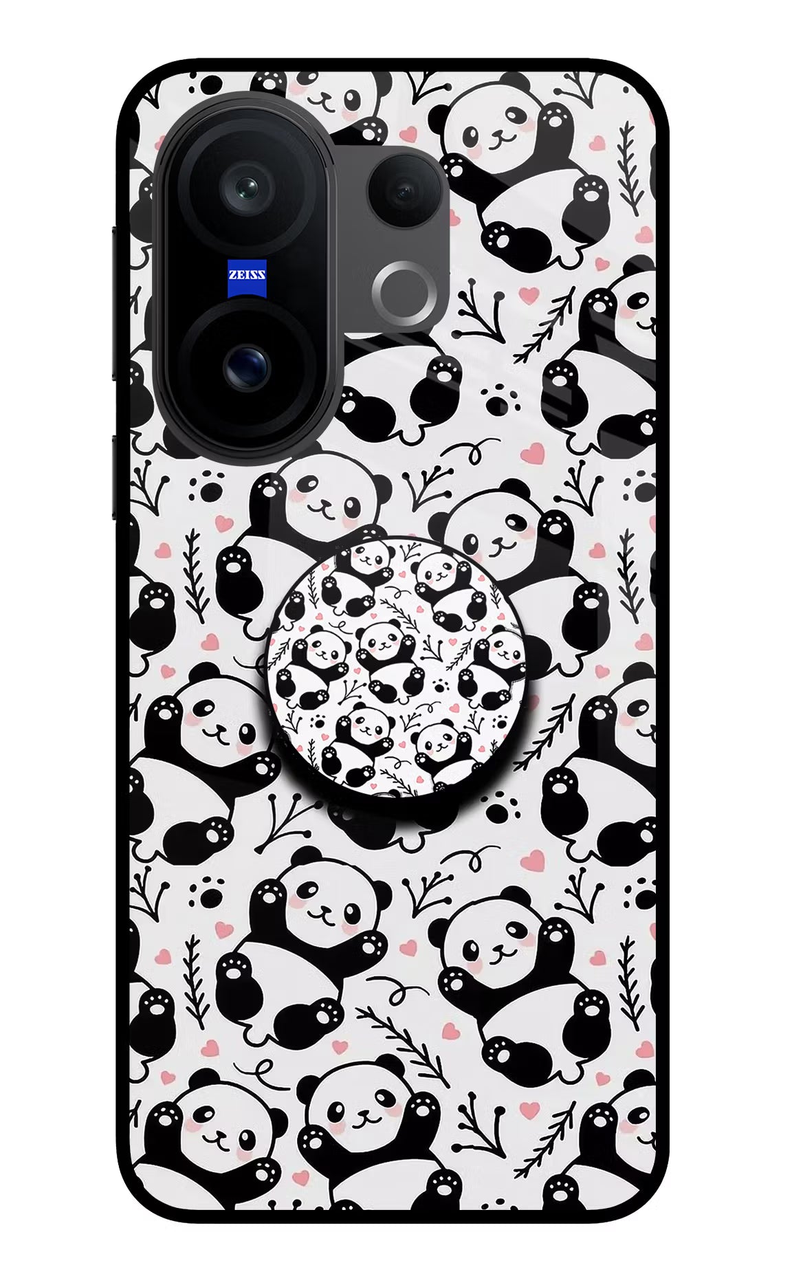 Cute Panda Vivo X200 FE Pop Case by Casekaro
