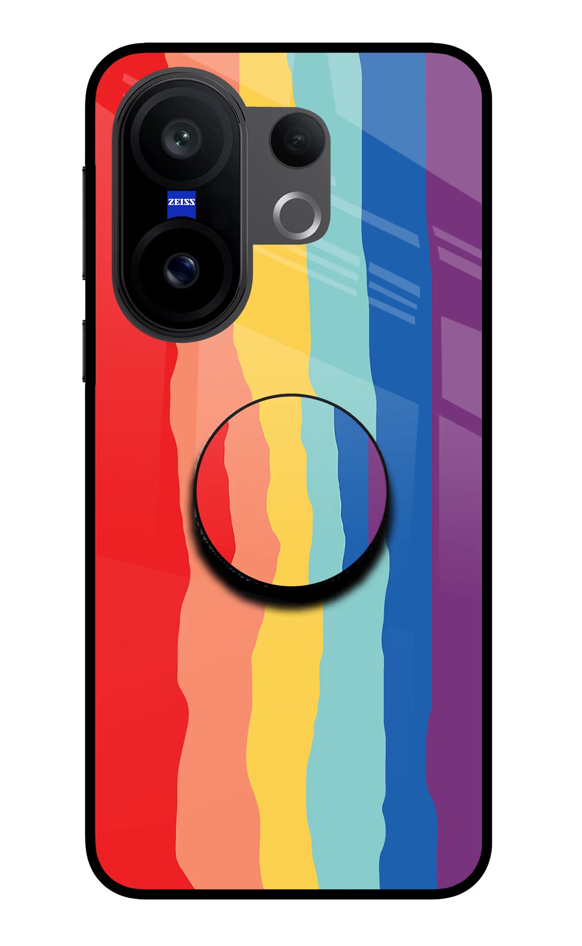 Rainbow Vivo X200 FE Pop Case by Casekaro