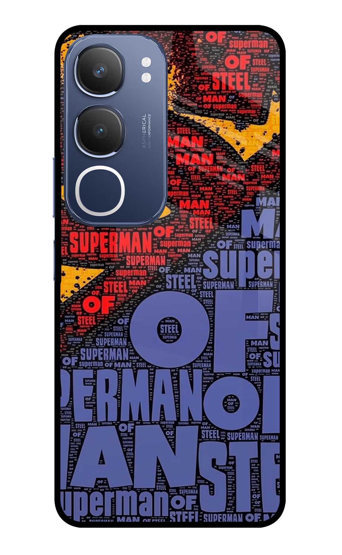 Superman Vivo Y29 5G Glass Case