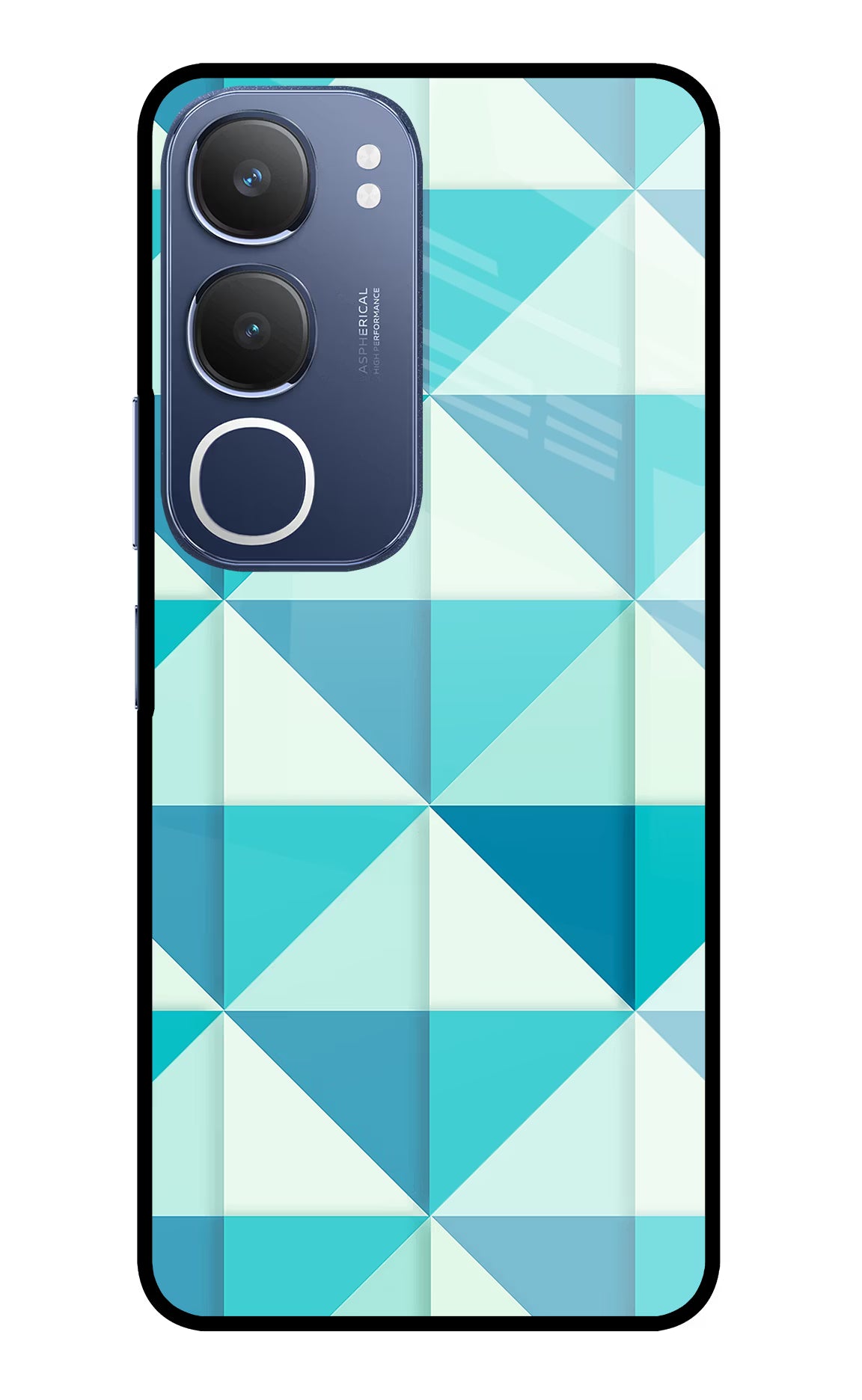 Abstract Vivo Y29 5G Glass Case Back Cover by Casekaro