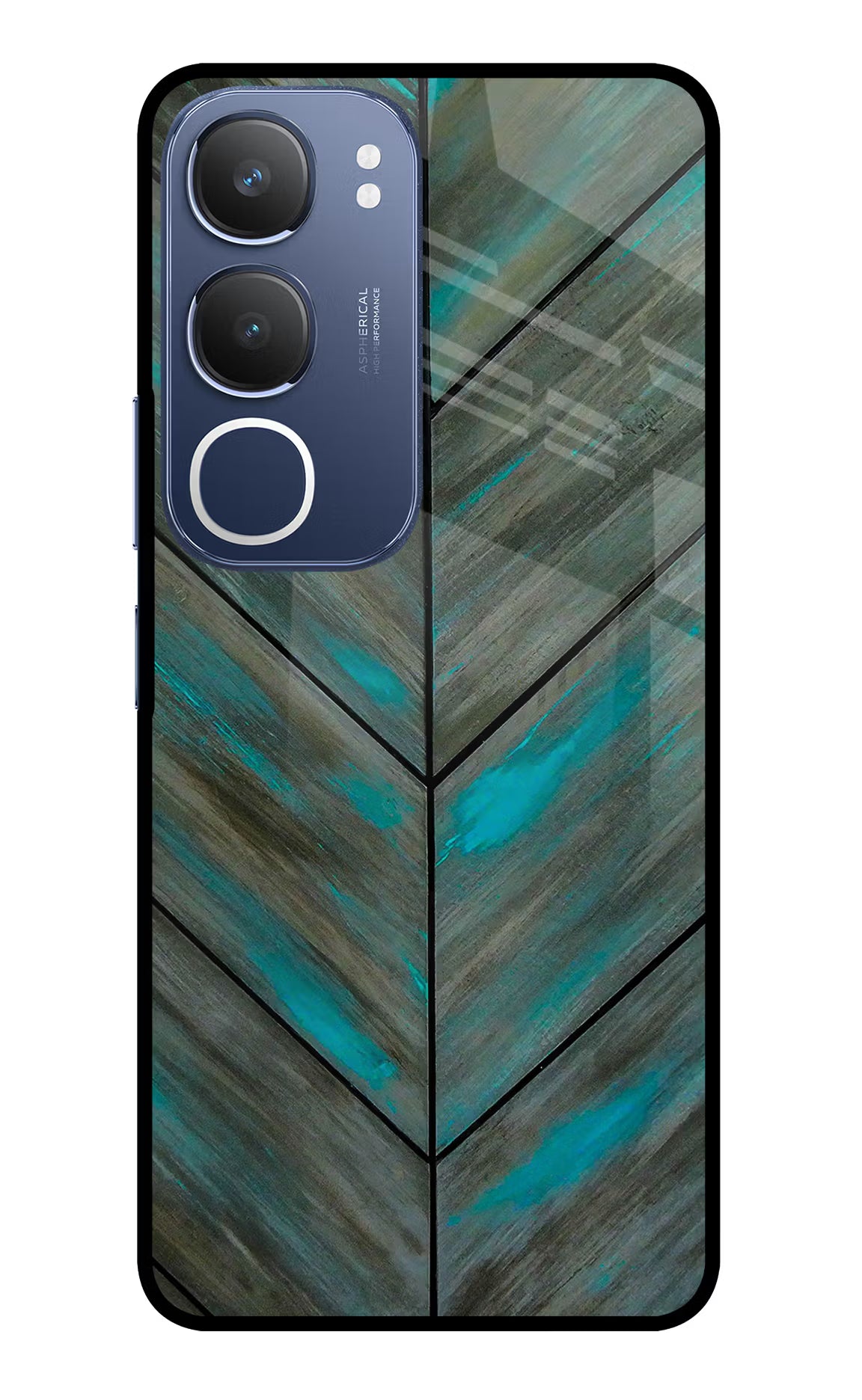 Pattern Vivo Y29 5G Glass Case Back Cover by Casekaro