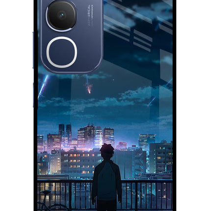 Anime Vivo Y29 5G Glass Case Back Cover by Casekaro