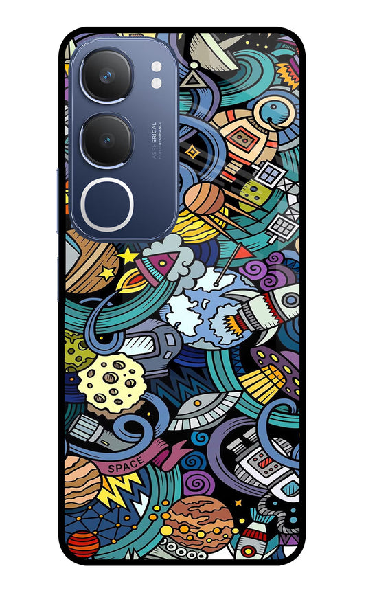 Space Abstract Vivo Y29 5G Glass Case