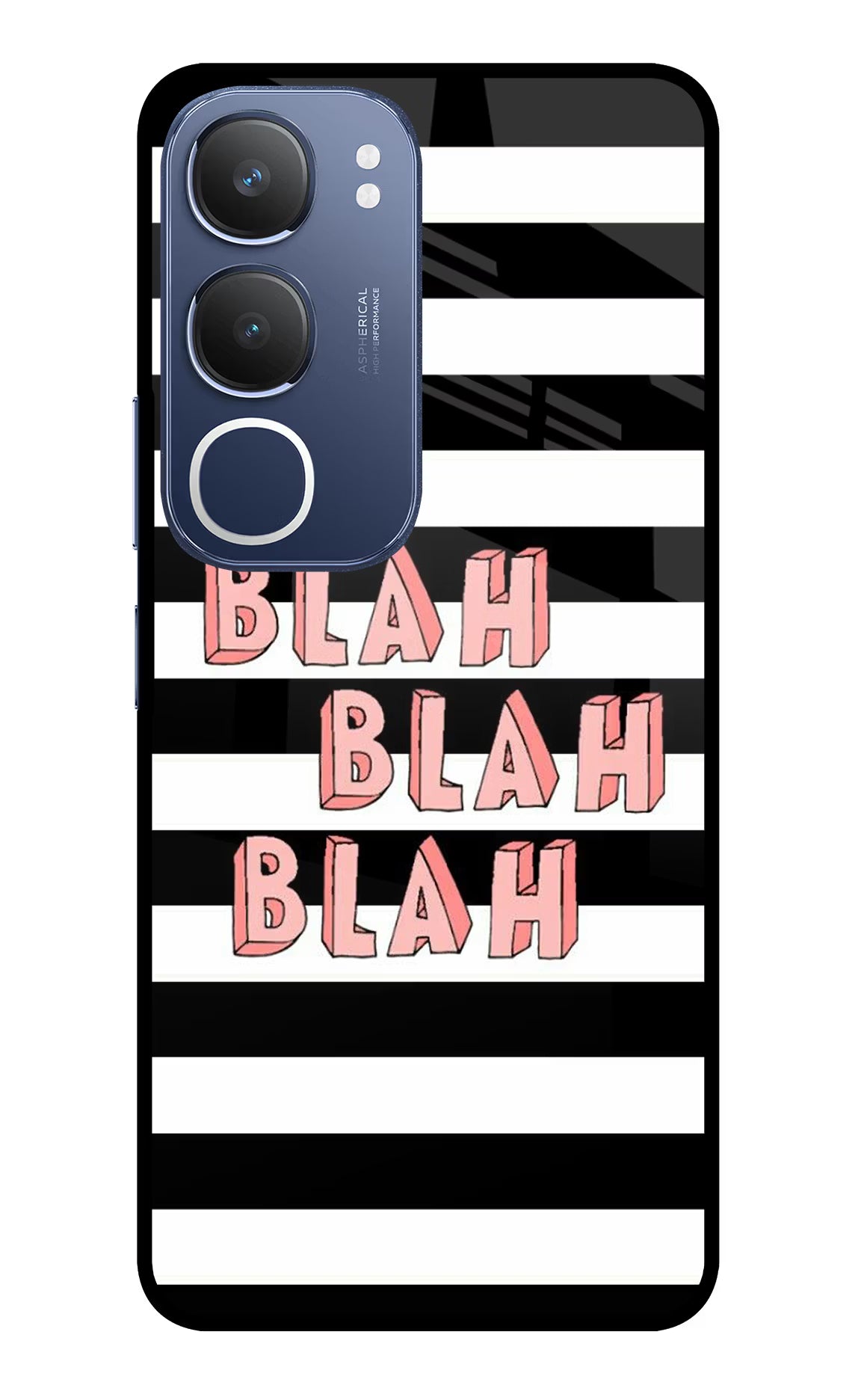Blah Blah Blah Vivo Y29 5G Glass Case