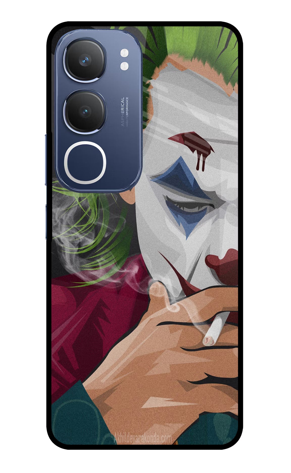 Joker Smoking Vivo Y29 5G Glass Case