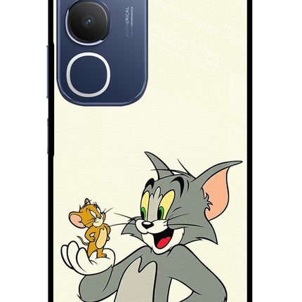 Tom & Jerry Vivo Y29 5G Glass Case