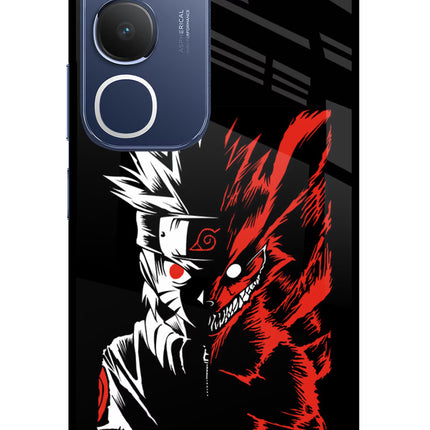 Naruto Two Face Vivo Y29 5G Glass Case Back Cover by Casekaro