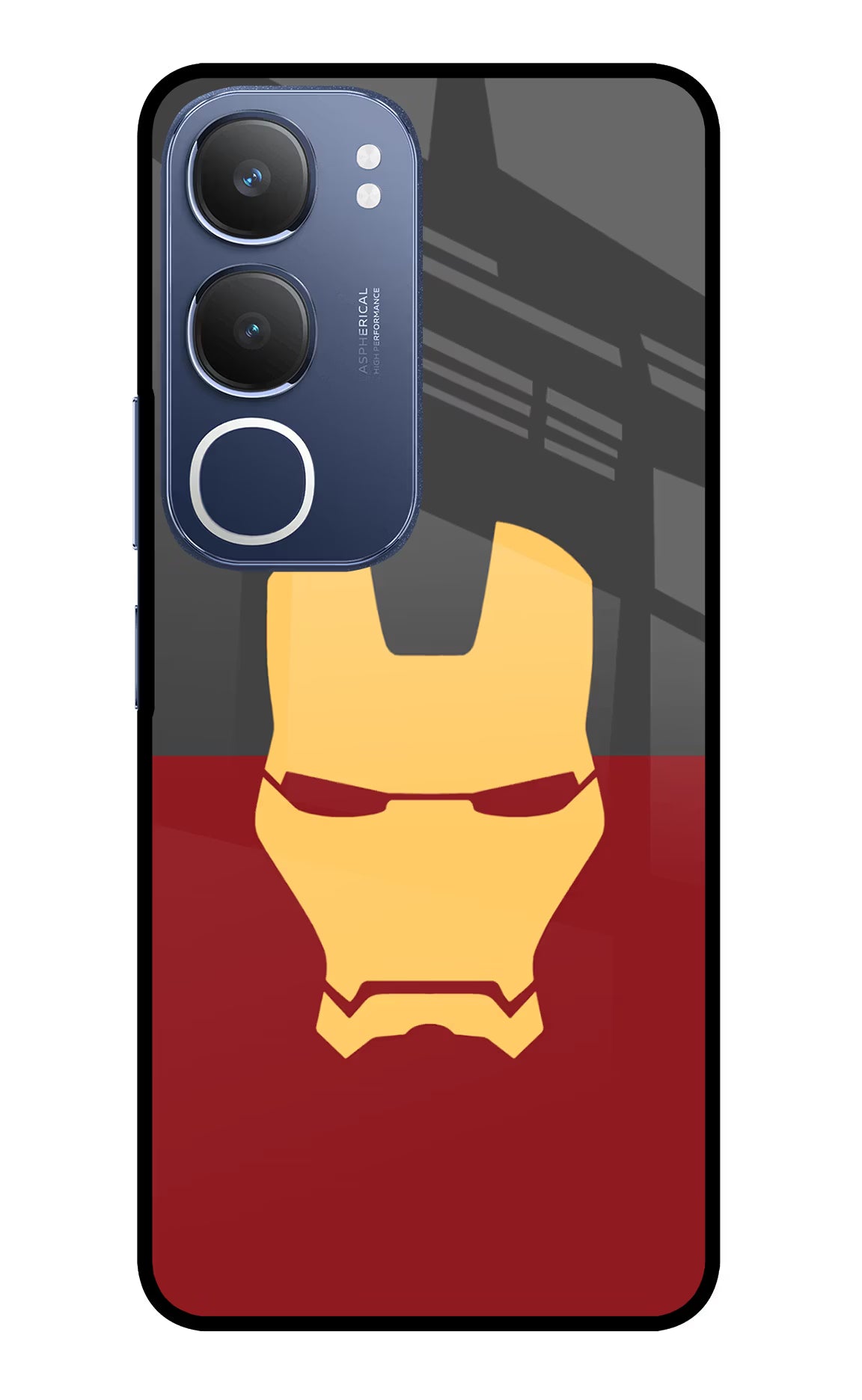 Ironman Vivo Y29 5G Glass Case Back Cover by Casekaro