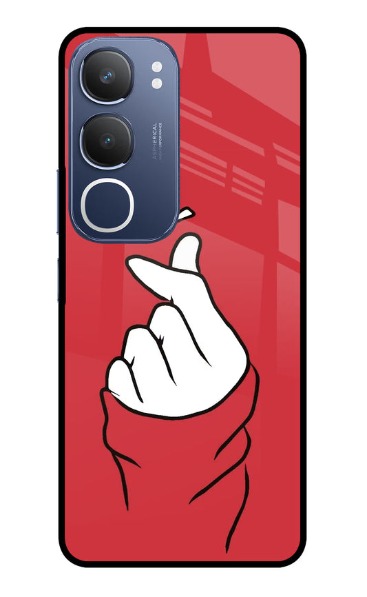 Korean Love Sign Vivo Y29 5G Glass Case