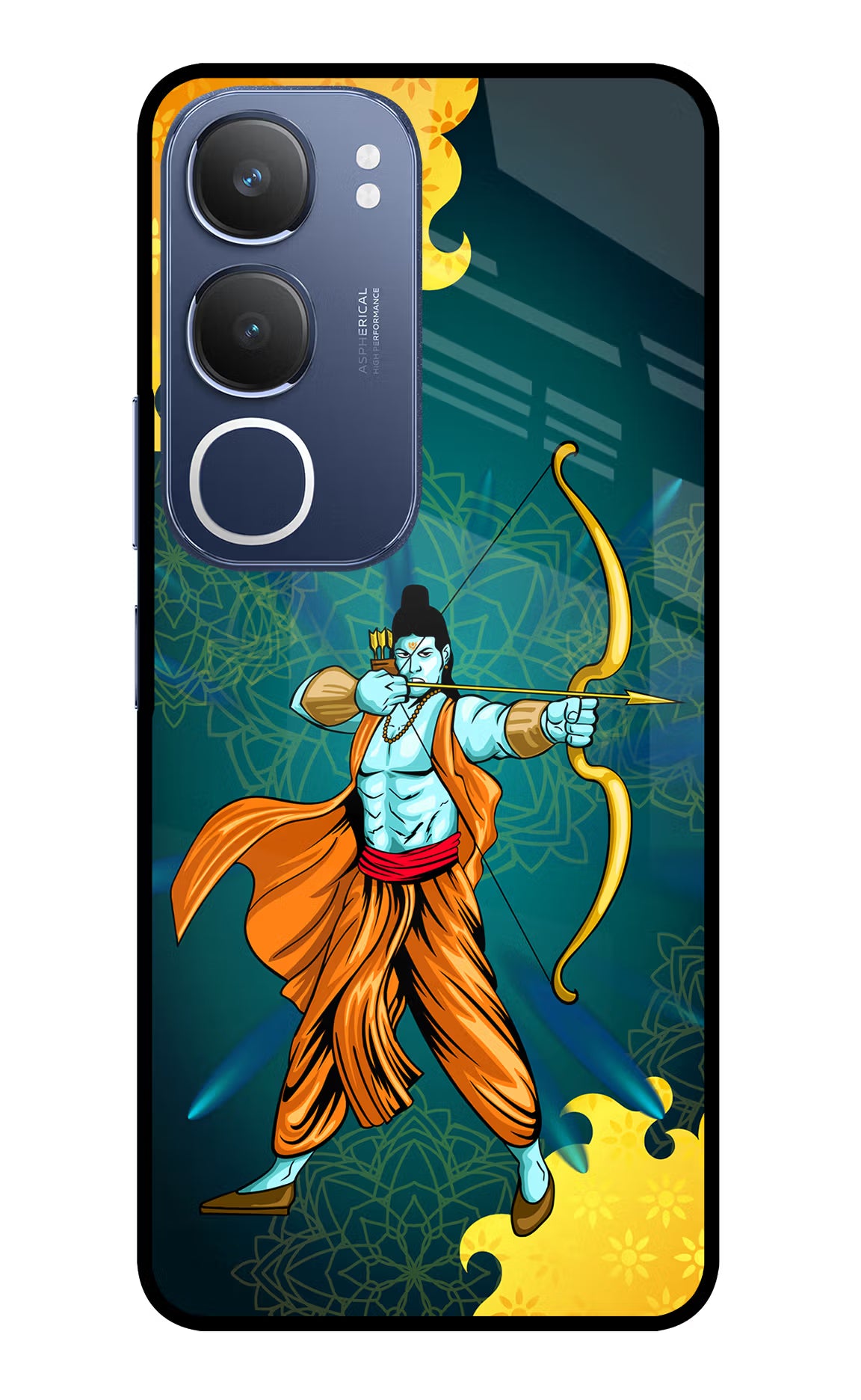 Lord Ram - 6 Vivo Y29 5G Glass Case