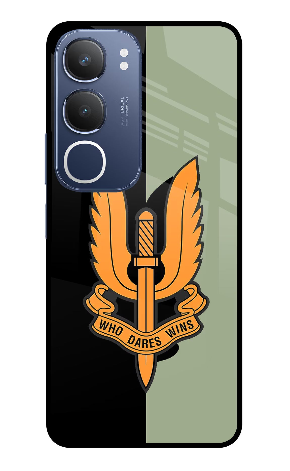 Balidan Logo Vivo Y29 5G Glass Case Back Cover by Casekaro