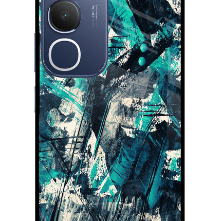 Artwork Vivo Y29 5G Glass Case Back Cover by Casekaro