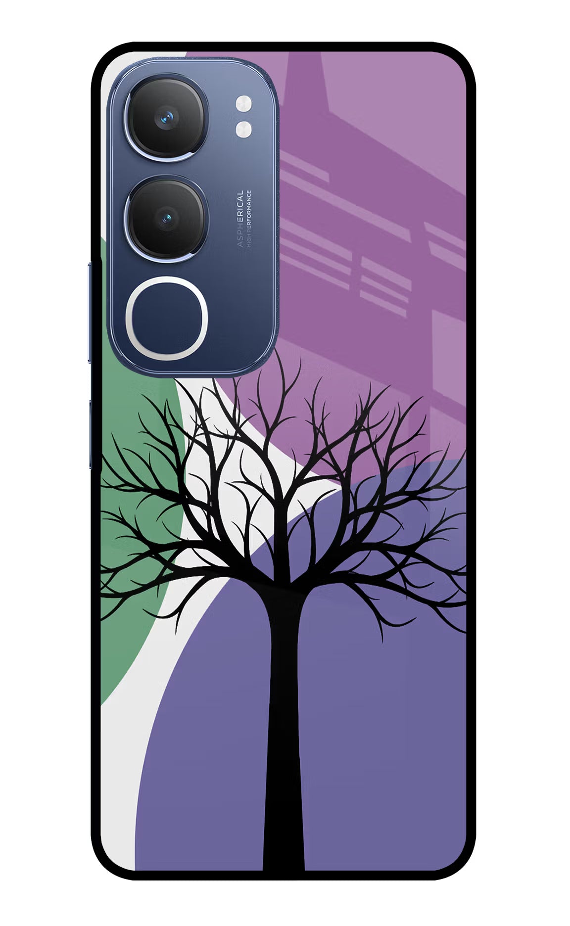 Tree Art Vivo Y29 5G Glass Case