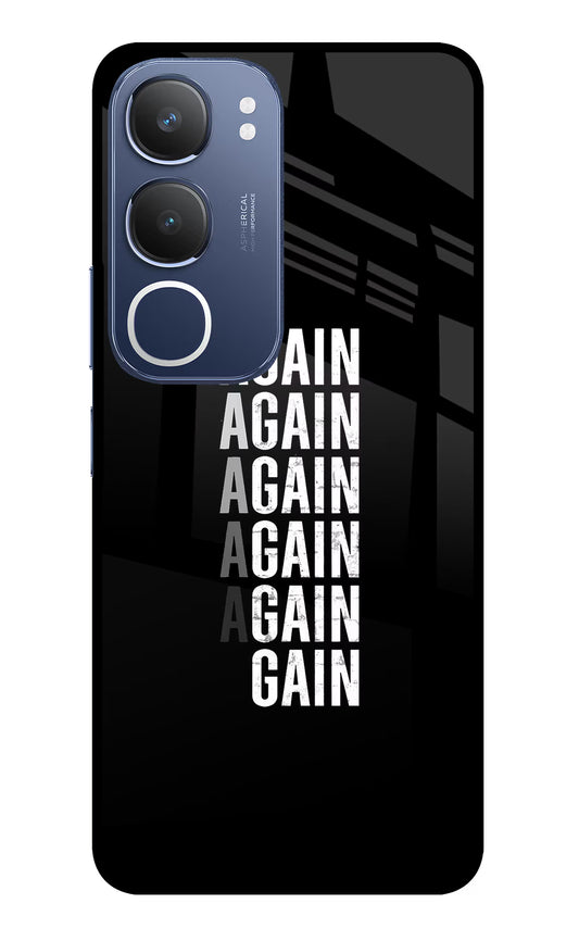 Again Again Gain Vivo Y29 5G Glass Case