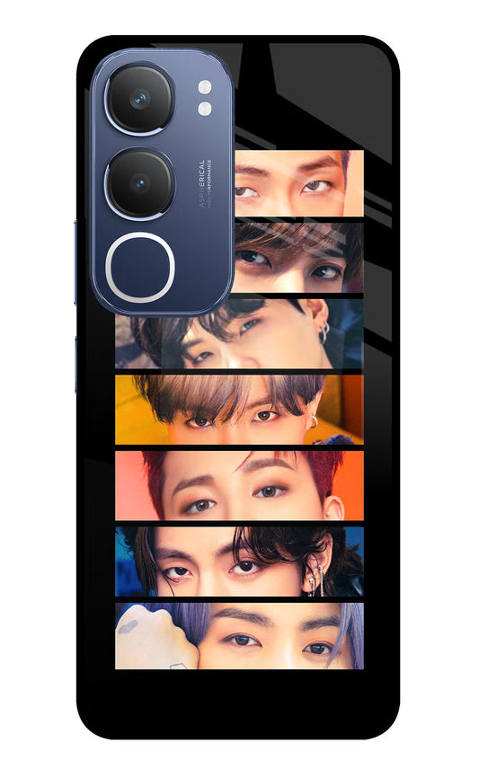 BTS Eyes Vivo Y29 5G Glass Case