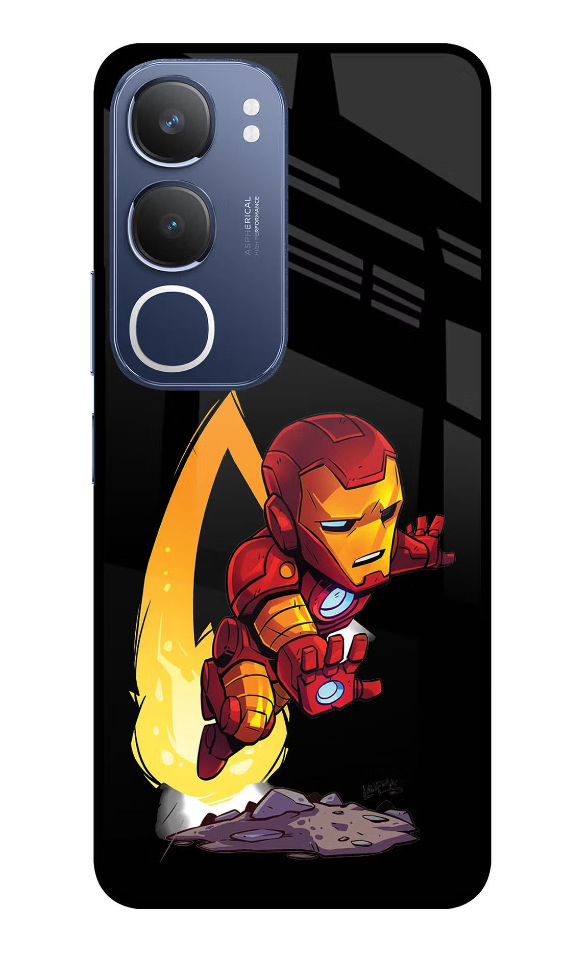 IronMan Vivo Y29 5G Glass Case Back Cover by Casekaro