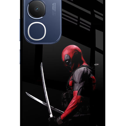 Deadpool Vivo Y29 5G Glass Case Back Cover by Casekaro