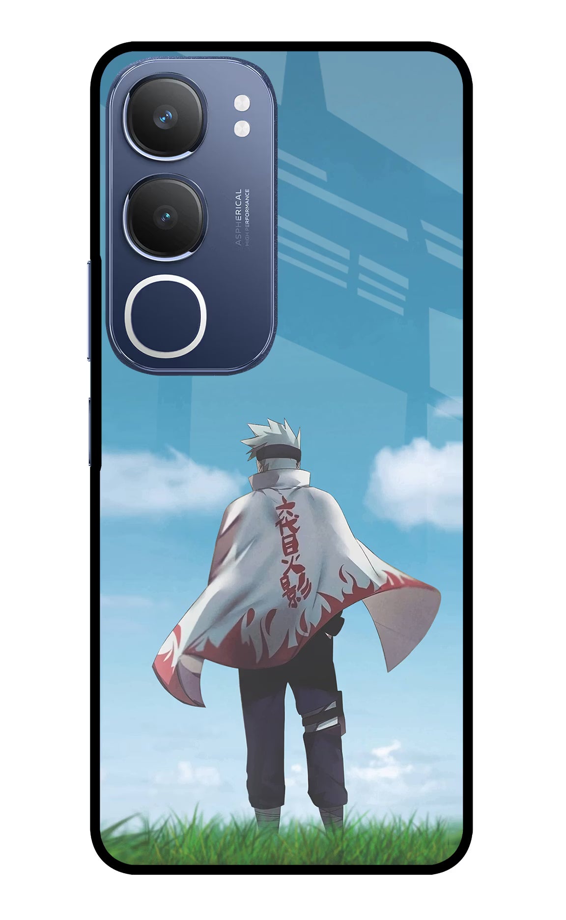 Kakashi Vivo Y29 5G Glass Case Back Cover by Casekaro
