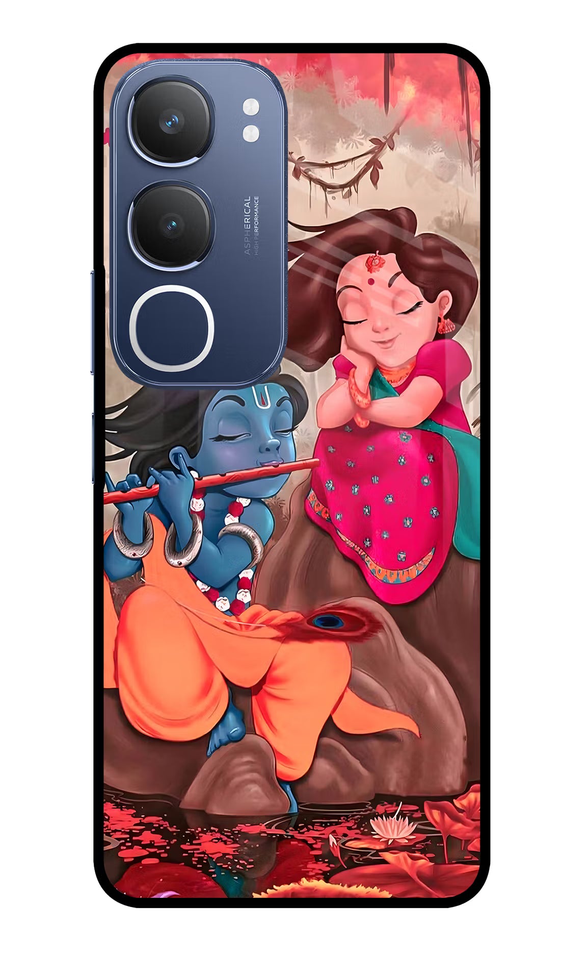 Radhe Krishna Vivo Y29 5G Glass Case