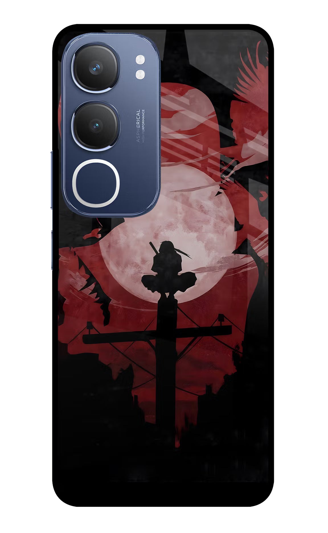 Naruto Anime Vivo Y29 5G Glass Case Back Cover by Casekaro