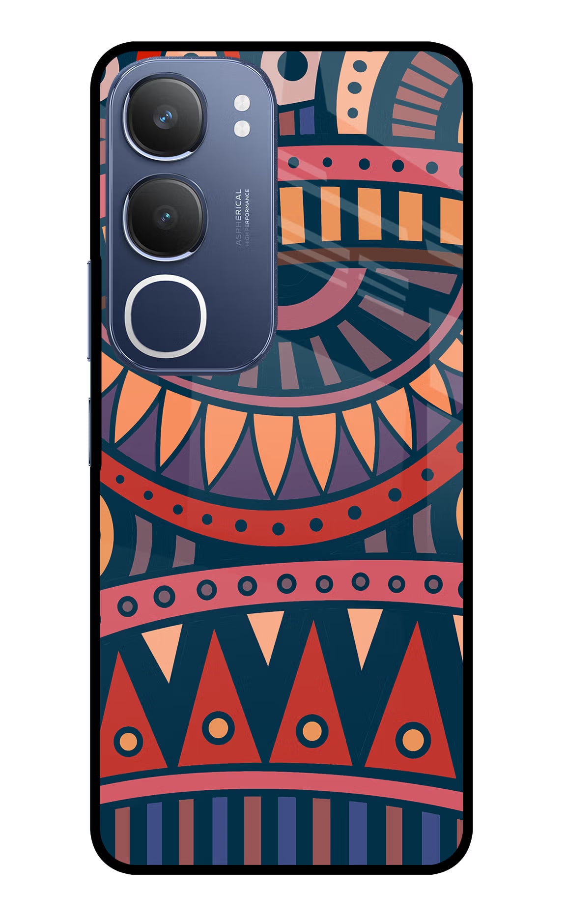 African Culture Design Vivo Y29 5G Glass Case Back Cover by Casekaro