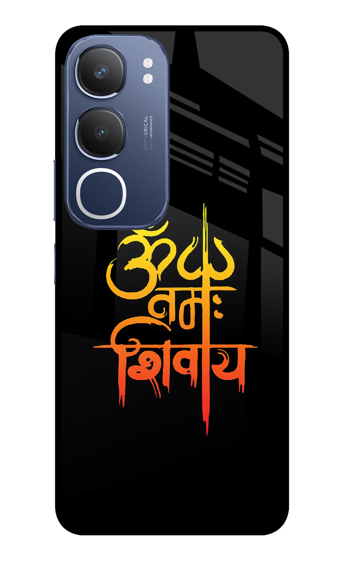 Om Namah Shivay Vivo Y29 5G Glass Case
