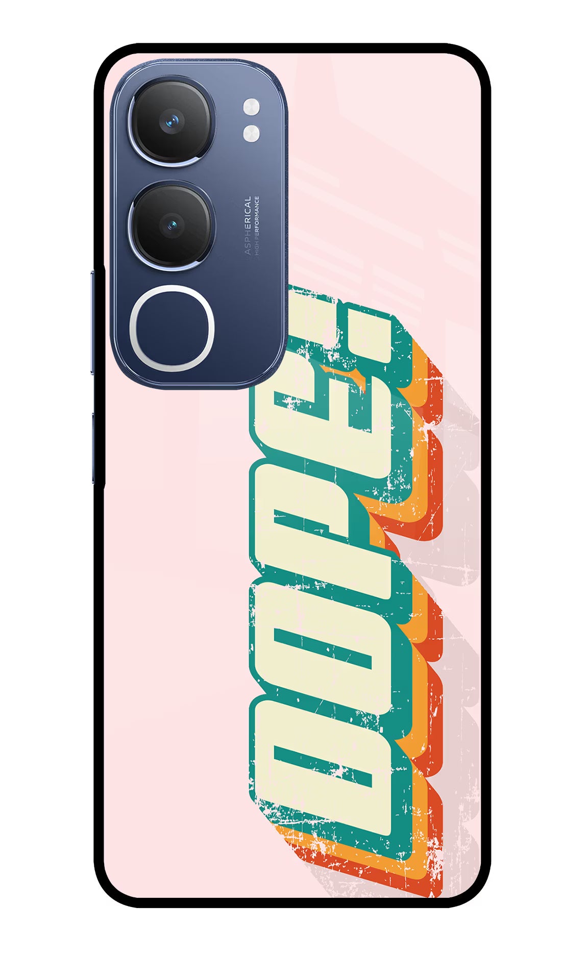 Dope Vivo Y29 5G Glass Case Back Cover by Casekaro