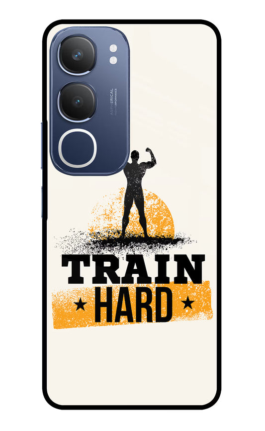 Train Hard Vivo Y29 5G Glass Case