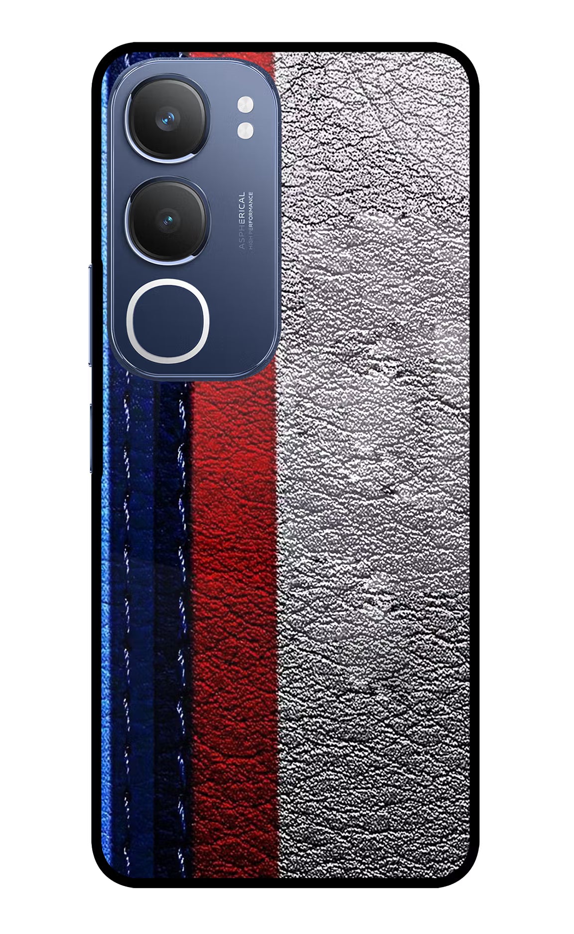 BMW Stripes Vivo Y29 5G Glass Case