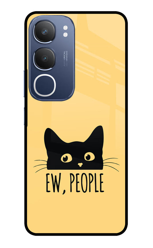 Ew People Catitude Vivo Y29 5G Glass Case