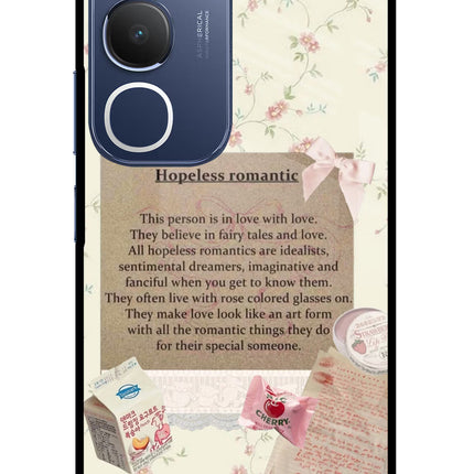 Hopeless Romantic Vivo Y29 5G Glass Case