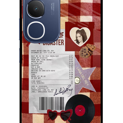 Queen of Disaster Vivo Y29 5G Glass Case