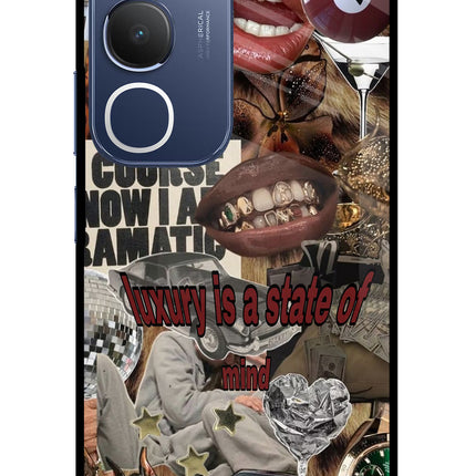 Luxury Vivo Y29 5G Glass Case
