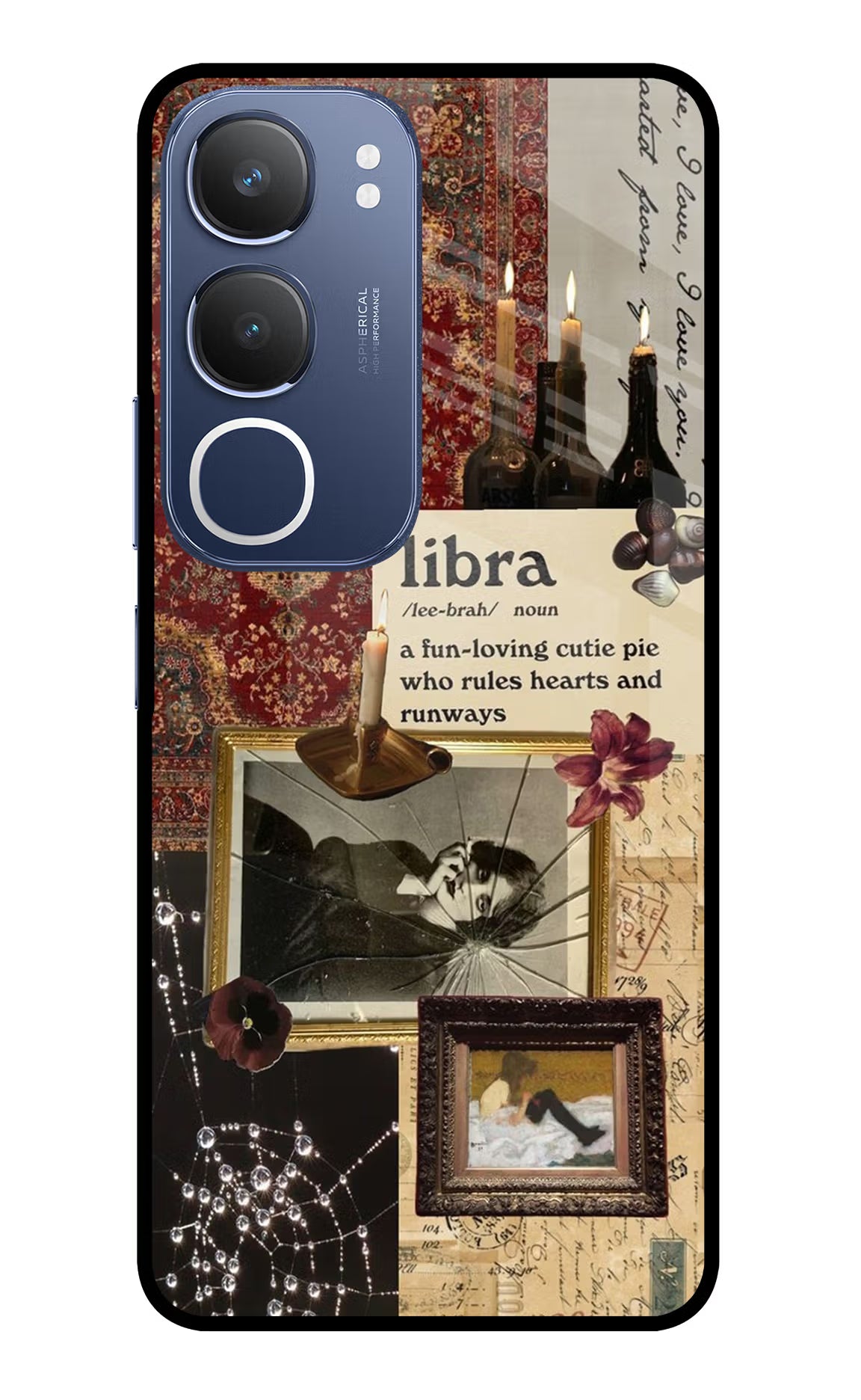 Libra Zodiac Vivo Y29 5G Glass Case