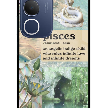 Pisces Zodiac Vivo Y29 5G Glass Case