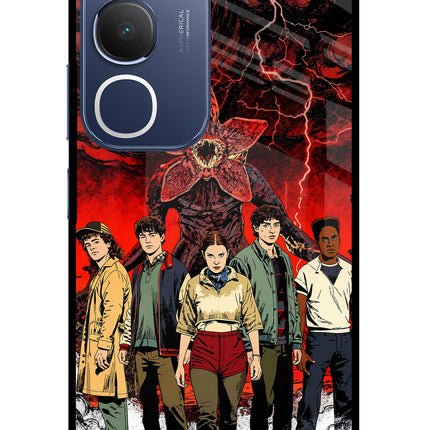 Ordinary Things Characters Vivo Y29 5G Glass Case