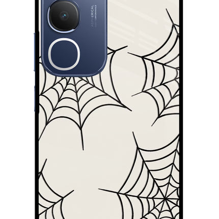 Spider Web Vivo Y29 5G Glass Case