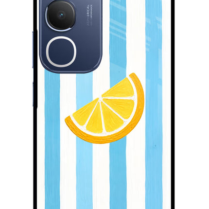 Summer Lemon Vivo Y29 5G Glass Case
