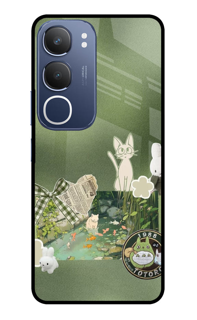 Aesthetic anime Vivo Y29 5G Glass Case