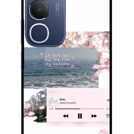 Wave to earth Vivo Y29 5G Glass Case