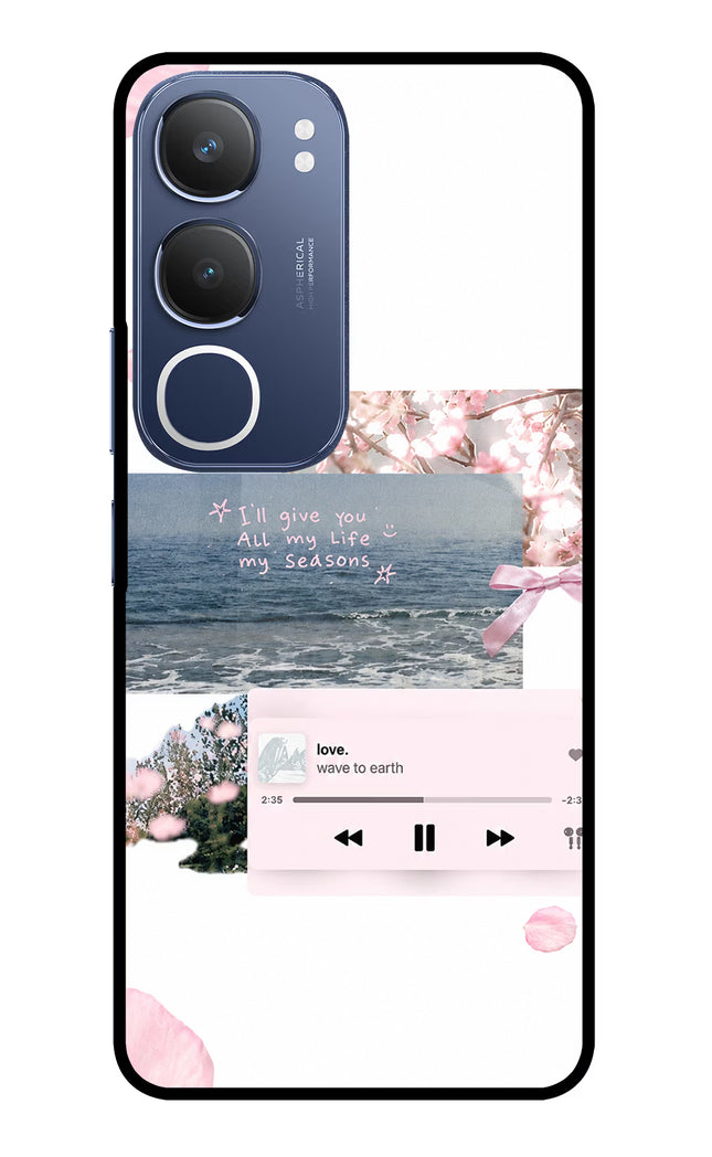 Wave to earth Vivo Y29 5G Glass Case