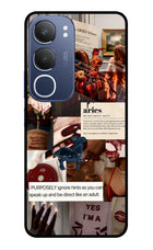 Zodiac Aries Vivo Y29 5G Glass Case
