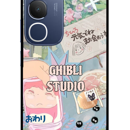 Studio Ghibli Vivo Y29 5G Glass Case