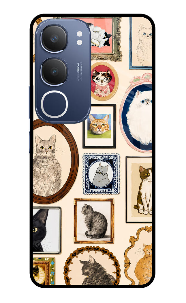 Mirror Cats Vivo Y29 5G Glass Case