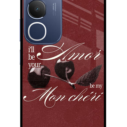 Velvet Cherry Vivo Y29 5G Glass Case