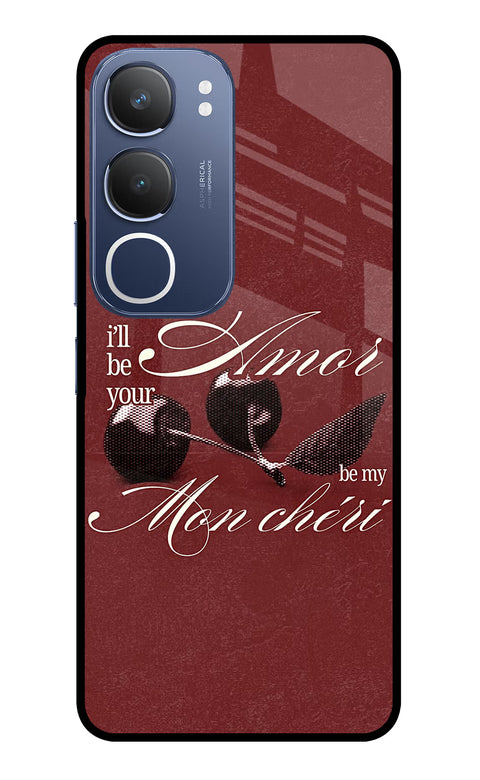 Velvet Cherry Vivo Y29 5G Glass Case